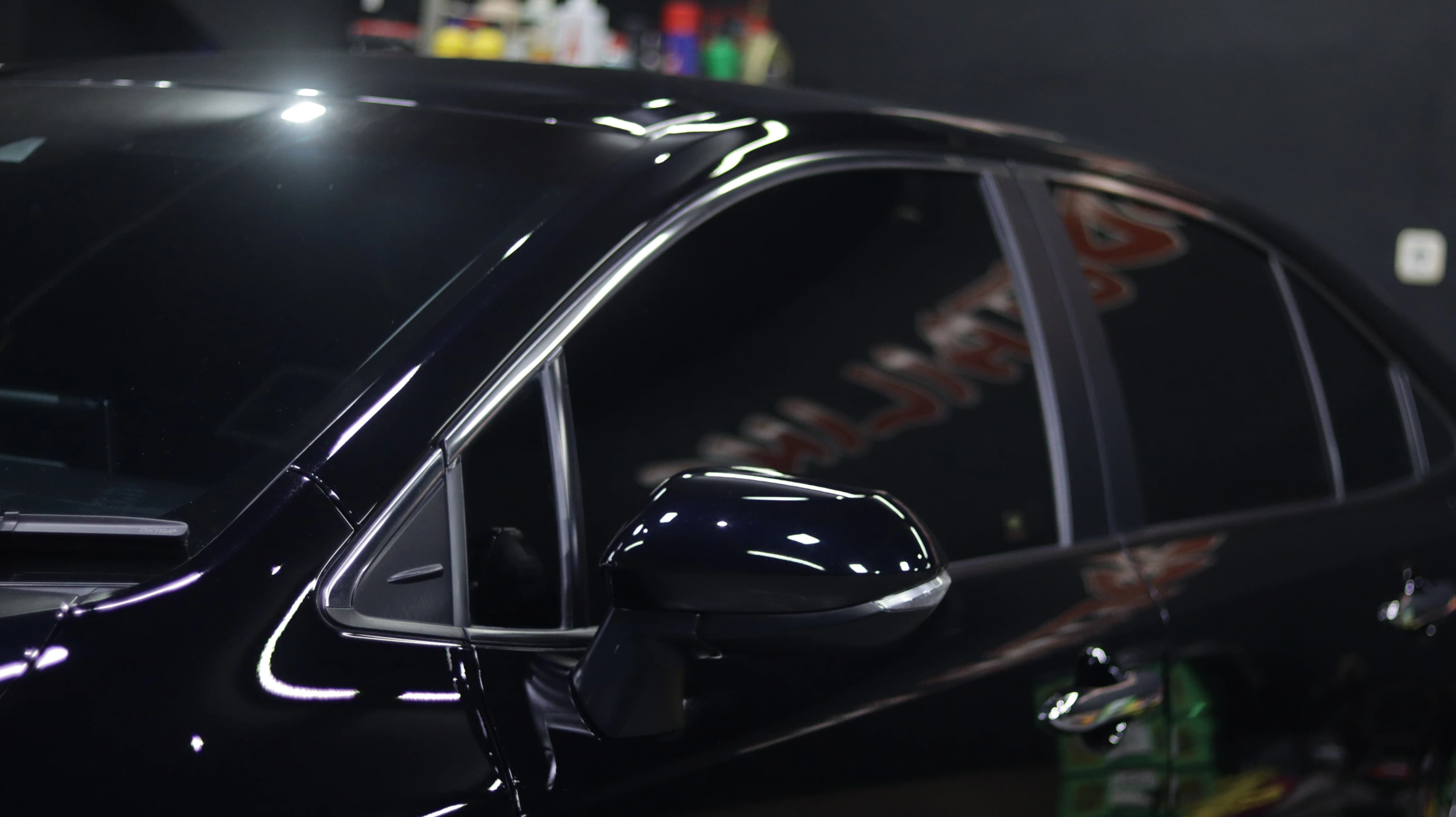 Hasil detailing kendaraan
